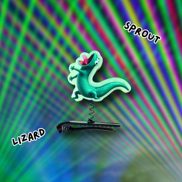 10 Pack Lizards Sprout Trinket for Raves & Festivals
