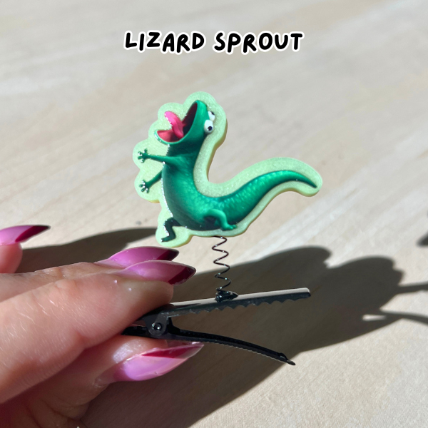 10 Pack Lizards Sprout Trinket for Raves & Festivals