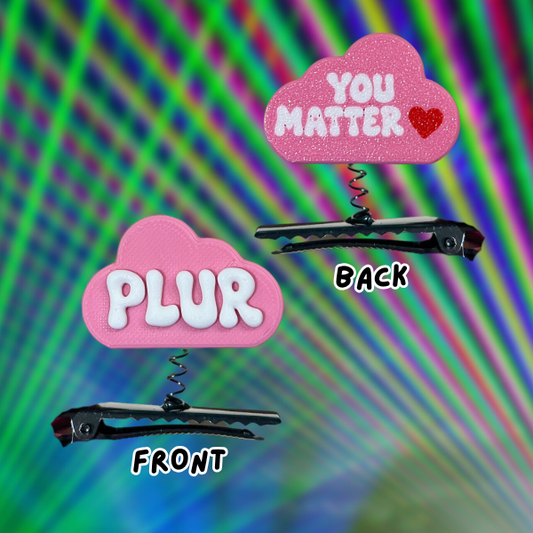 PLUR- You Matter Sprout Trinket for Raves & Festivals